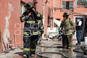 INCENDIO EN CASA HABITACIÓN