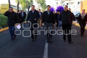 PAVIMENTACIÓN DE CALLES LATERALES AL BULEVAR SAN FELIPE