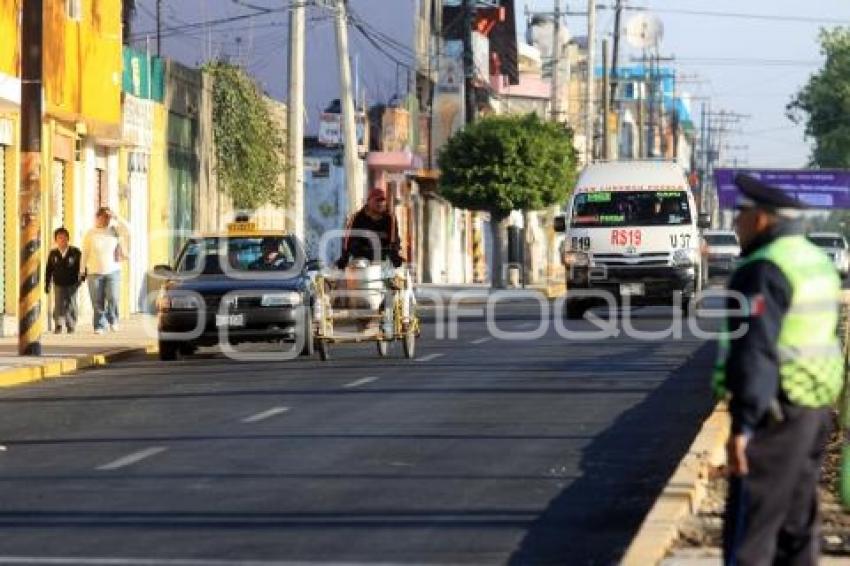 PAVIMENTACIÓN DE CALLES LATERALES AL BULEVAR SAN FELIPE