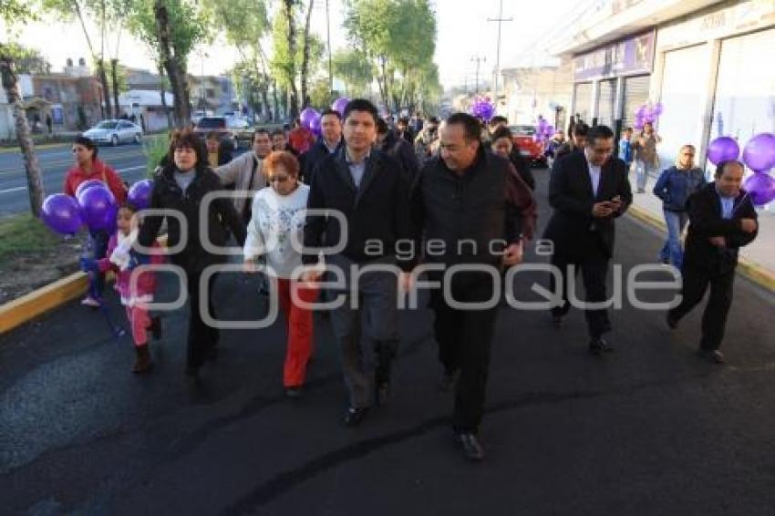 PAVIMENTACIÓN DE CALLES LATERALES AL BULEVAR SAN FELIPE