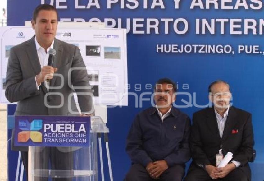 INICIO REPARACIÓN AEROPUERTO INTERNACIONAL DE PUEBLA