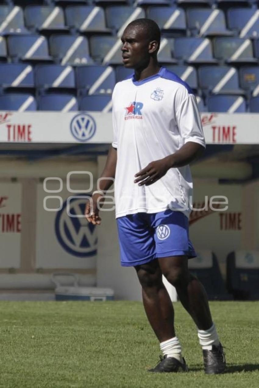 ENTRENAMIENTO PUEBLA . SEGUNDO CASTILLO