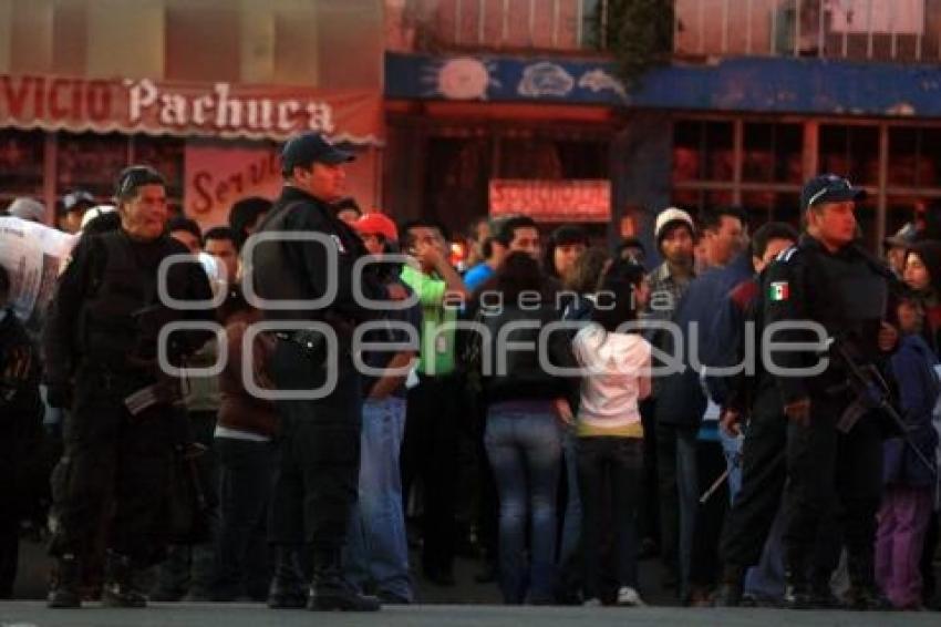 FUGA DE GAS EN LA RESURRECCIÓN