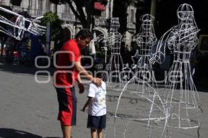 NACIMIENTO EN EL ZÓCALO