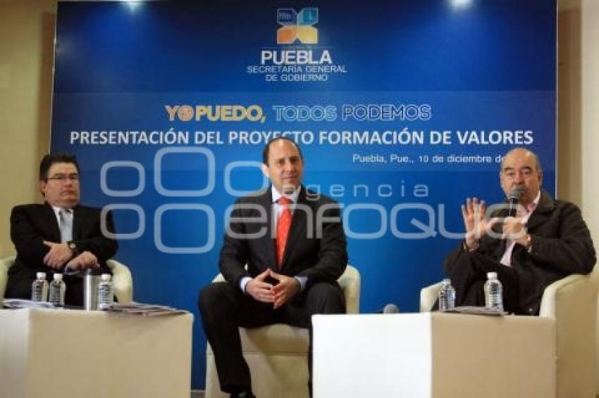 PROGRAMA EN VALORES. SECRETARÍA DE GOBIERNO