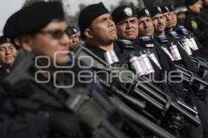 ENTREGAN EQUIPO Y VEHÍCULOS A LA POLICÍA ESTATAL