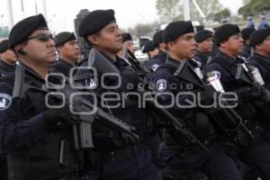 ENTREGAN EQUIPO Y VEHÍCULOS A LA POLICÍA ESTATAL