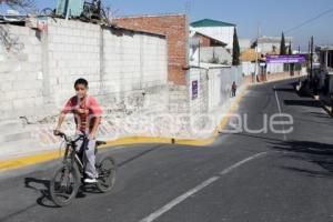 RIVERA INAUGURÓ CALLES EN SAN FRANCISCO TOTIMEHUACÁN