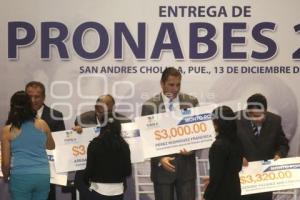 GOBIERNO . BECAS PRONABES