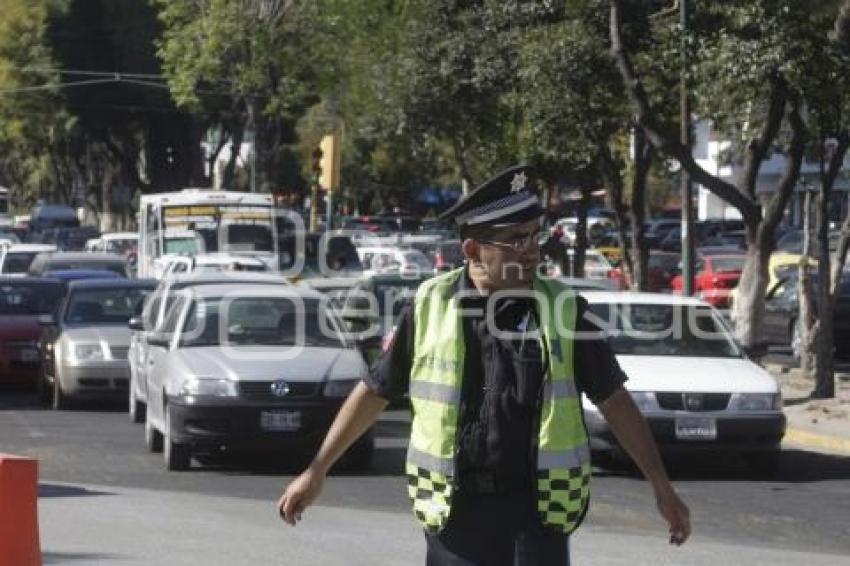 CAOS VIAL POR OBRAS