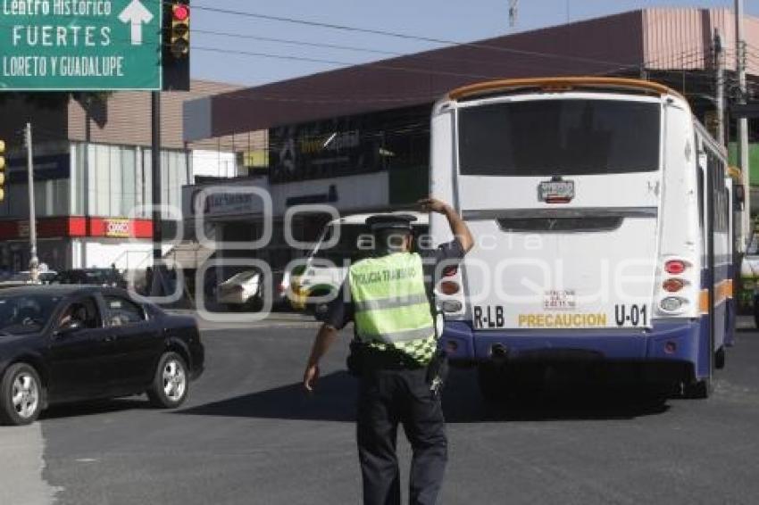 CAOS VIAL POR OBRAS