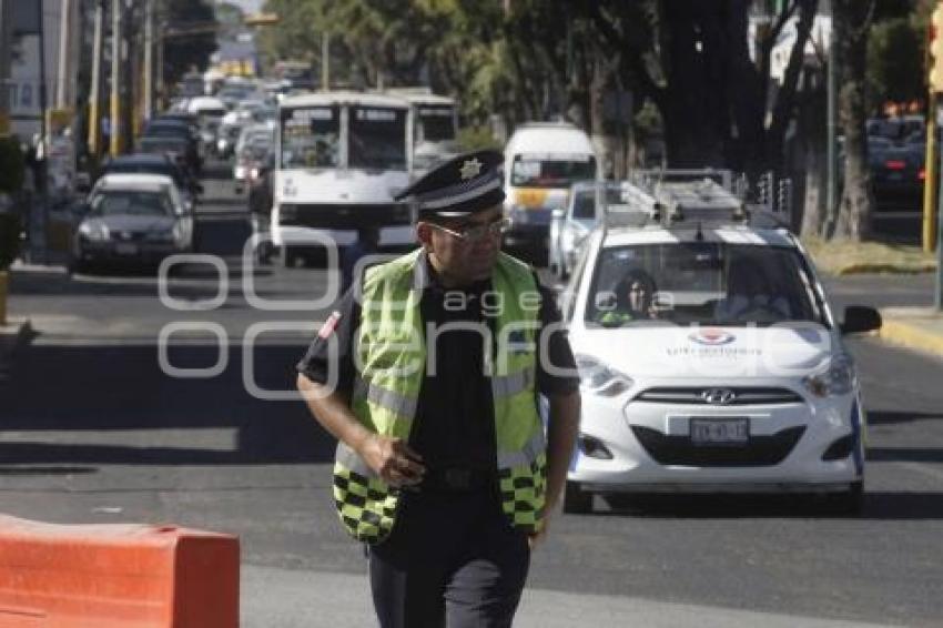 CAOS VIAL POR OBRAS