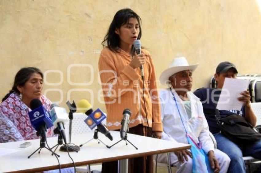 COMUNIDAD DE OLINTLA EN CONTRA DE PROYECTO HIDROELÉCTRICO