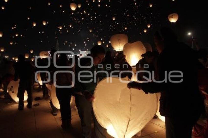 LANZAMIENTO GLOBOS DE CANTOYA