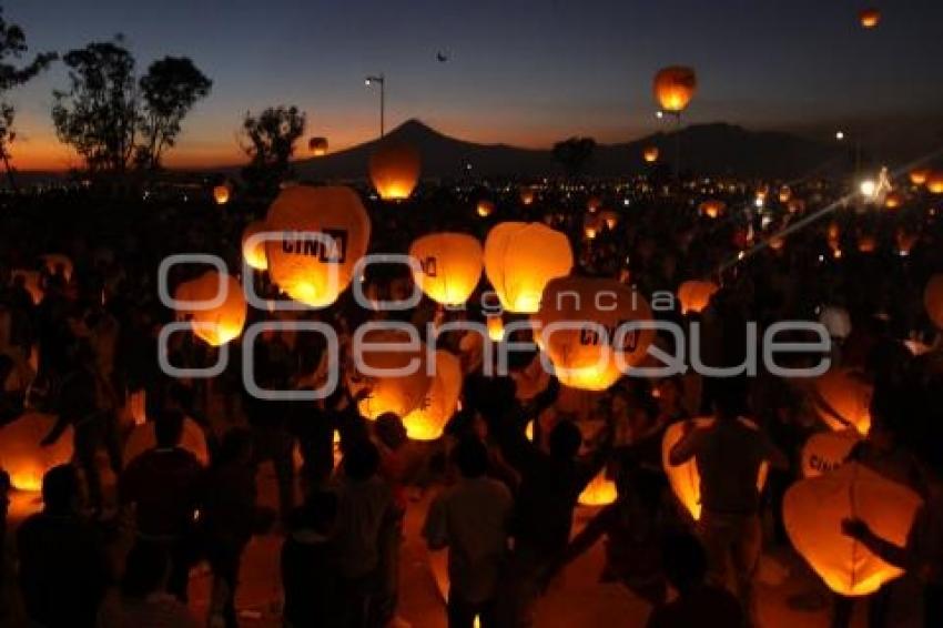 LANZAMIENTO GLOBOS DE CANTOYA