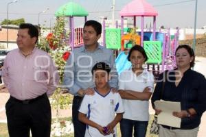 RIVERA INAUGURÓ PARQUE INFANTIL TRES CRUCES