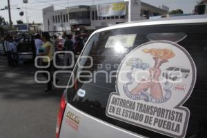 MANIFESTACIÓN TRANSPORTISTAS ANTORCHA CAMPESINA