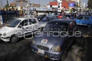 MANIFESTACIÓN TRANSPORTISTAS ANTORCHA CAMPESINA