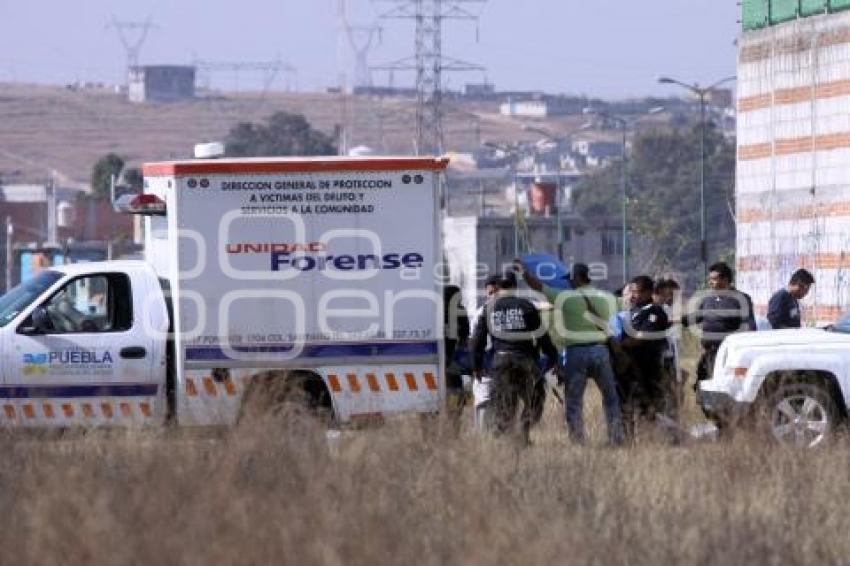 ENCUENTRAN DOS CUERPOS EN TERRENO BALDIO