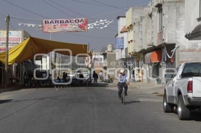 ZONA AFECTADA POR EXPLOSIÓN EN SAN MARTÍN