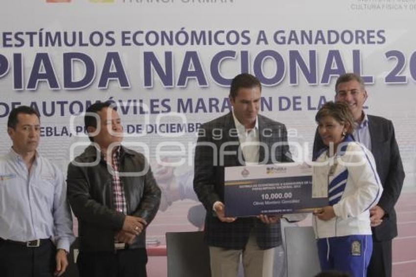 ESTÍMULOS . PARALIMPIADA NACIONAL
