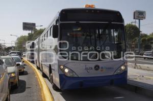 NUEVOS CAMIONES REALIZAN RECORRIDO METROBÚS