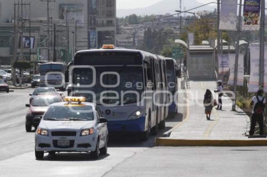 NUEVOS CAMIONES REALIZAN RECORRIDO METROBÚS