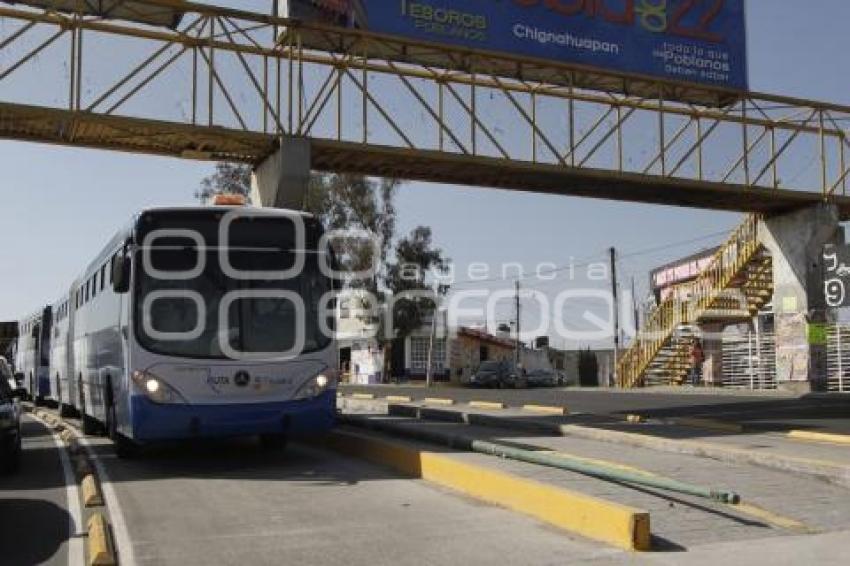 NUEVOS CAMIONES REALIZAN RECORRIDO METROBÚS