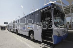 NUEVOS CAMIONES REALIZAN RECORRIDO METROBÚS