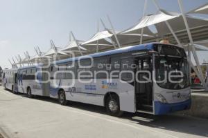 NUEVOS CAMIONES REALIZAN RECORRIDO METROBÚS