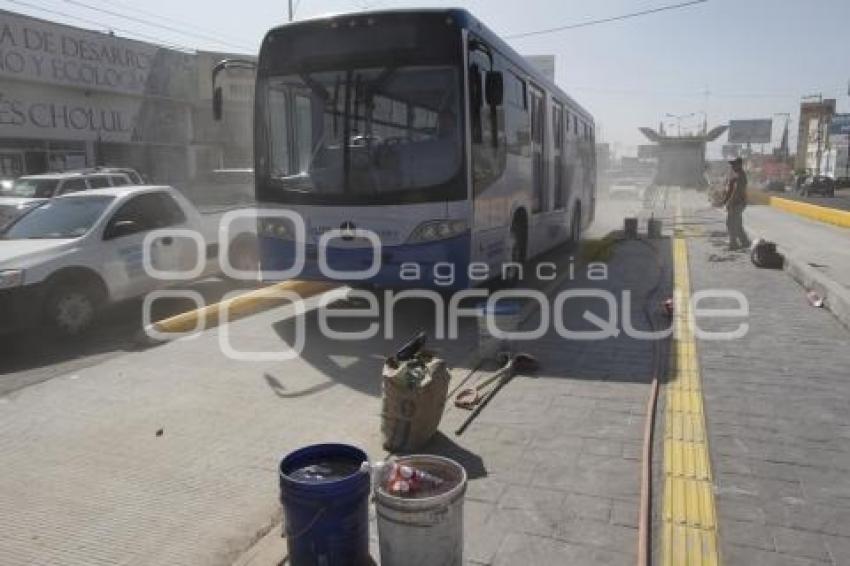 NUEVOS CAMIONES REALIZAN RECORRIDO METROBÚS