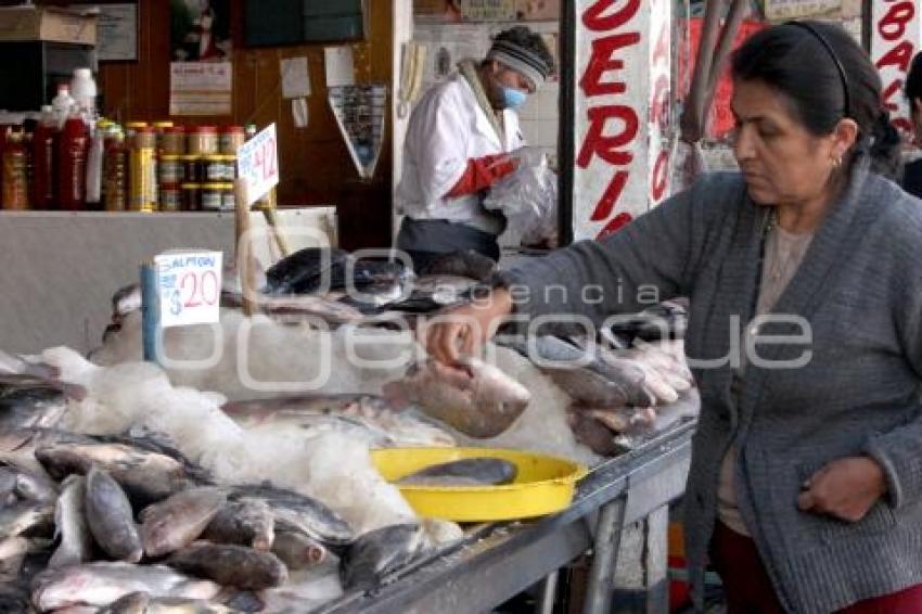 CENA NAVIDEÑA. PESCADERÍAS