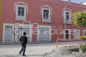 CALLES VACÍAS . NAVIDAD