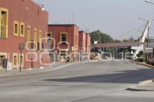 CALLES VACÍAS . NAVIDAD