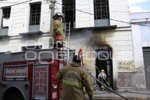 INCENDIO EN EL BARRIO DE LA LUZ