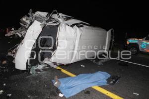 ACCIDENTE EN AUTOPISTA