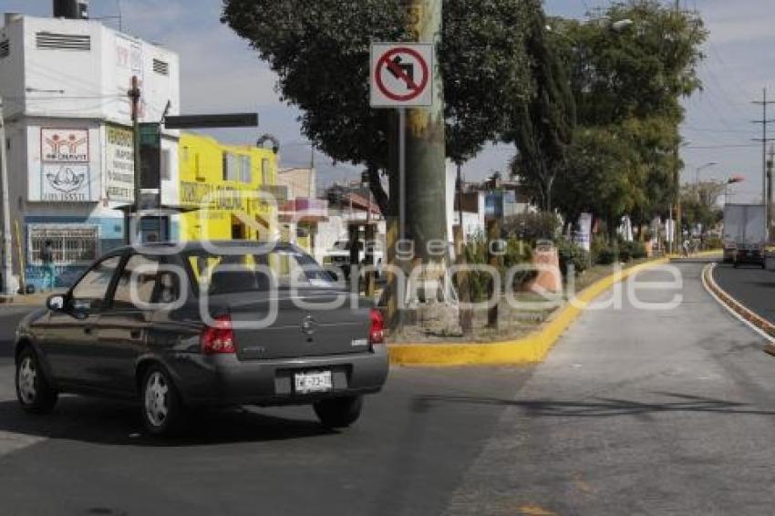 CANCELAN VUELTA A LA IZQUIERDA POR METROBUS