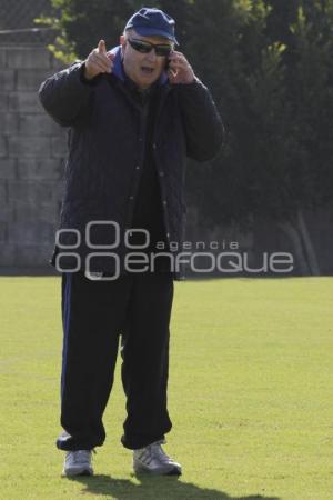 ENTRENAMIENTO PUEBLA . MANUEL LAPUENTE