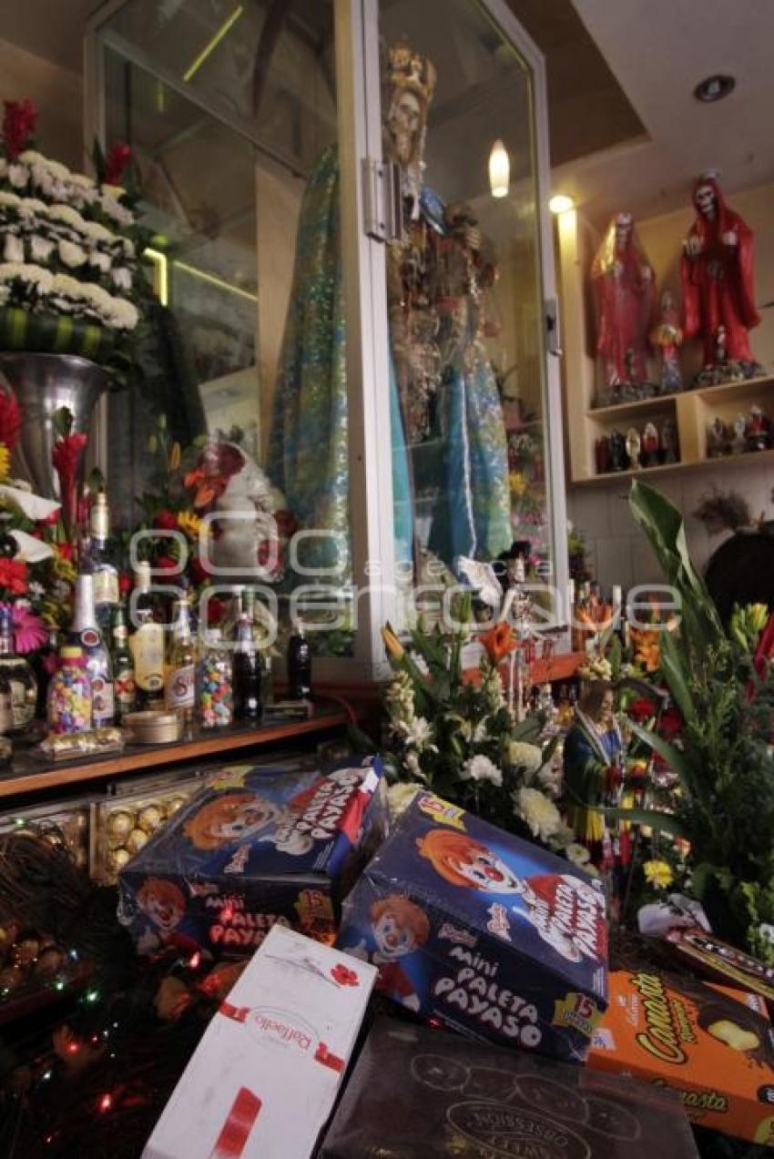 AGRADECEN A LA SANTA MUERTE