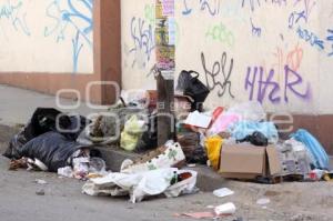 BASURA EN LAS CALLES. AÑO NUEVO