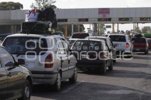 AUMENTO AFLUENCIA VEHICULAR EN AUTOPISTA