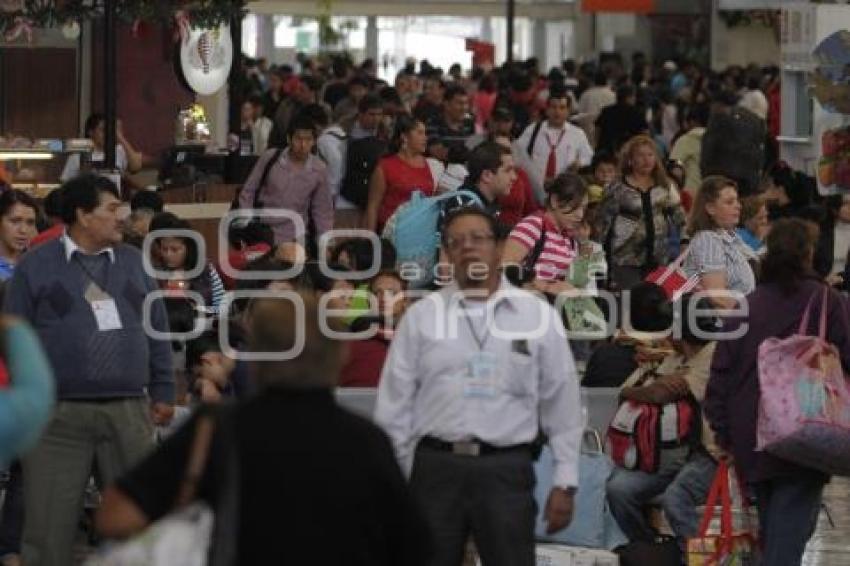 REGRESAN VACACIONISTAS A PUEBLA