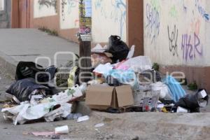 BASURA EN LAS CALLES. AÑO NUEVO