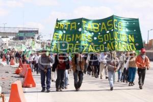 MANIFESTACIÓN INTEGRANTES UNTA,AUTOPISTA