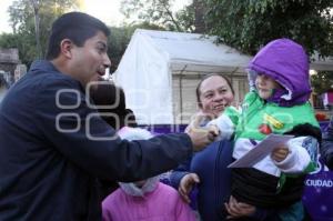 LANZAN GLOBO AEROSTÁTICO CON CARTAS A LOS REYES MAGOS