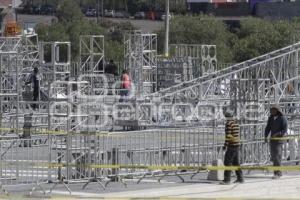 PREPARAN ESCENARIO PARA SEGUNDO INFORME