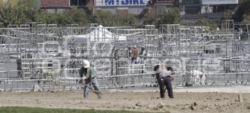 PREPARAN ESCENARIO PARA SEGUNDO INFORME