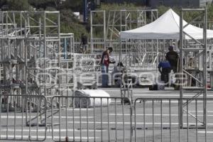 PREPARAN ESCENARIO PARA SEGUNDO INFORME