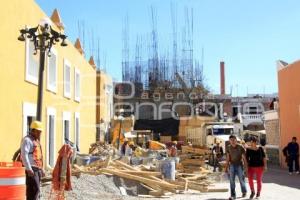 CONTINÚAN OBRAS DEL TELEFÉRICO