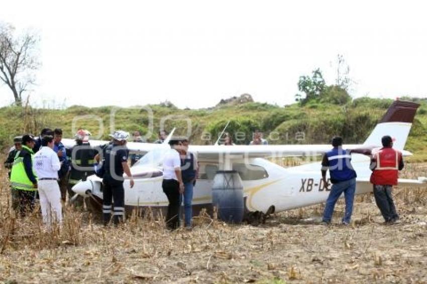 ACCIDENTE AVIONETA